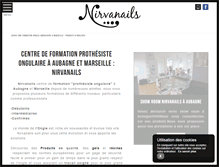 Tablet Screenshot of nirvanails.net